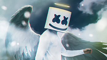 Marshmello Angel , marshmello, music HD wallpaper