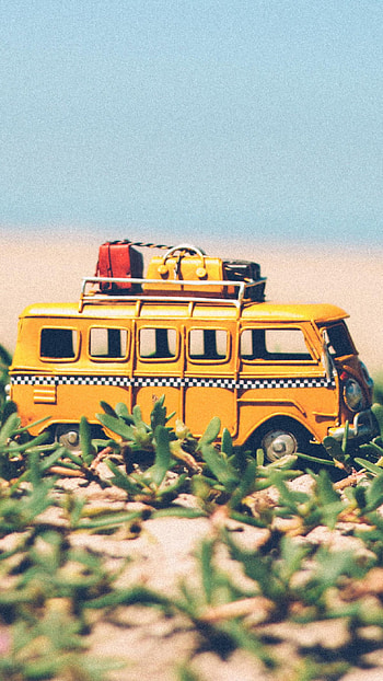 Yellow Toy Van, toy van, yellow HD phone wallpaper