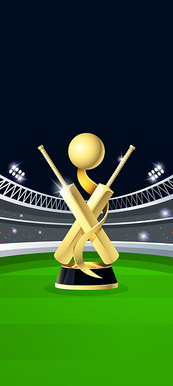 Cricket Trophy, Ball, gold, premium, sports, stadiums, team sport, cups, crickets HD phone wallpaper