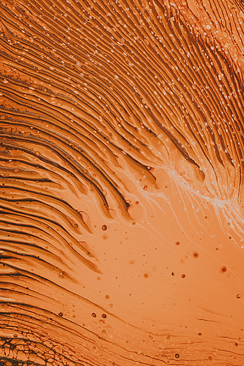 Abstract, Divorces, Paint, Liquid, Brown HD phone wallpaper