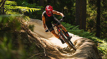Thrilling Mountain Biking Adventure | Ultra, mountain biking, mountain bike, trail, forest HD wallpaper