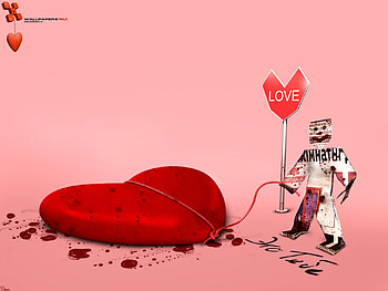love2, paper, love HD wallpaper