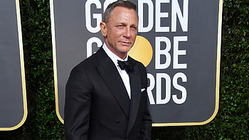 Golden Globes, Daniel Craig, Outfit details HD wallpaper