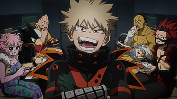 Epic Katsuki Bakugou from My Hero Academia: You're Next, Anime, My Hero Academia: You're Next, Katsuki Bakugou HD wallpaper
