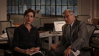 The Intern Movie, Light-hearted Comedy, Robert De Niro, Anne Hathaway HD wallpaper
