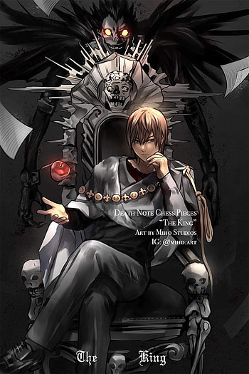Light yagami, art, cartoon HD phone wallpaper