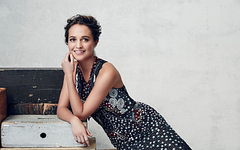Alicia Vikander, Swedish actress smile, Beautiful woman, Make up HD wallpaper