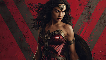 Wonder Woman Goes Rogue, wonder-woman, superheroes, artwork, art, digital-art, ai HD wallpaper
