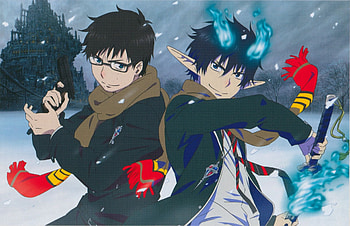 Anime blue exorcist , Blue exorcist rin, Captivating characters, Artistic style HD wallpaper