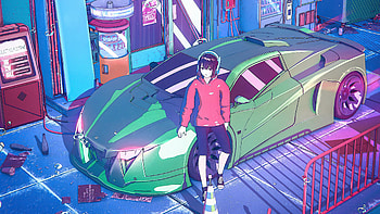 Springboard Streets, artist, artwork, digital-art HD wallpaper