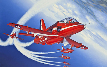 BAE Systems Hawk, Aerobatics HD wallpaper