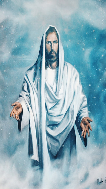 Jesus, Heaven, Spiritual, clouds HD phone wallpaper