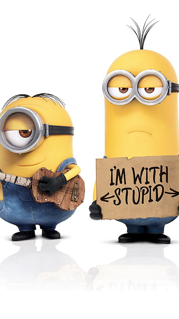 Preview cartoon, minions, 2015 HD phone wallpaper