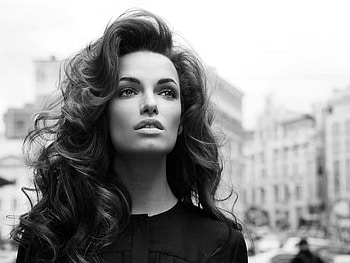 PORTRAIT, graphy, bw, woman, beauty HD wallpaper