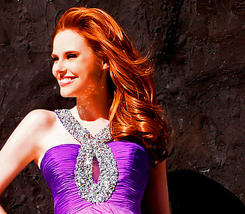 Beautiful girl, redhair, sexy, girl, model HD wallpaper