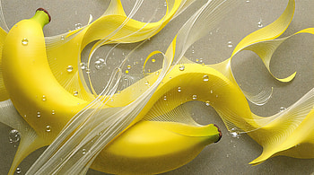 Silken Banana — Ultra, banana, artistic HD wallpaper