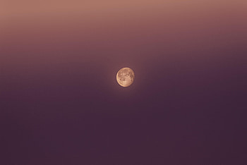 Sky, Moon, Minimalism, Full Moon HD wallpaper