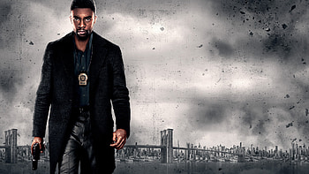 21 Bridges, Movie fanart, Suspenseful atmosphere, Intense action HD wallpaper