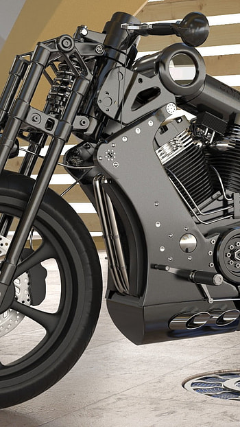 3d Bike, Attractive, bike HD phone wallpaper