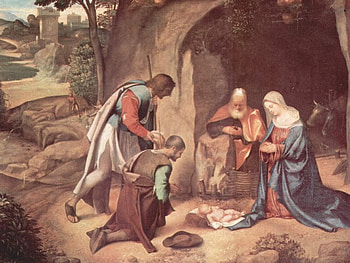 Giorgini nativity painting, holiday, painting, art, nativity, christianism, christmas, jesus christ, giorgini HD wallpaper