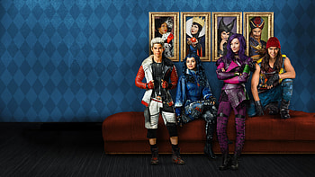 Mal and Evie, Descendants 2015, Movie backdrops, Teen adventure HD wallpaper