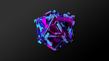Abstract Colorful Cgi Triangle Art, abstract, colorful, digital-art HD wallpaper