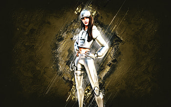 Fortnite MVP Hangtime Skin, Fortnite, main characters, brown stone background, MVP Hangtime, Fortnite skins, MVP Hangtime Skin, MVP Hangtime Fortnite, Fortnite characters HD wallpaper