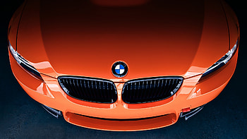 Bmw M3 Front Orange, bmw, bmw-m3, cars, orange HD wallpaper