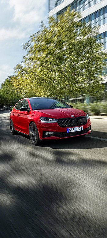vehicle, Skoda Fabia HD phone wallpaper