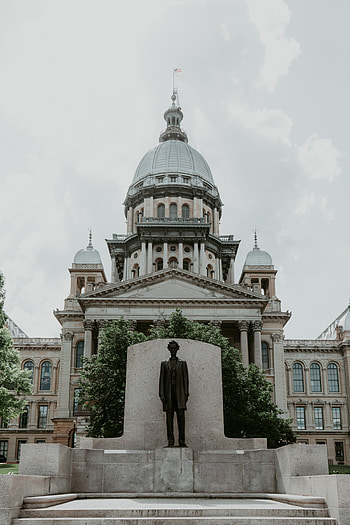 Springfield Illinois zwischen, Abraham Lincoln Route, Illinois zwischen Abraham, Illinois maker HD phone wallpaper