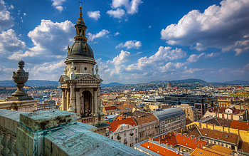 St. Stephen's Basilica, Budapest Hungary, Cityscape beauty, Summer travels HD wallpaper