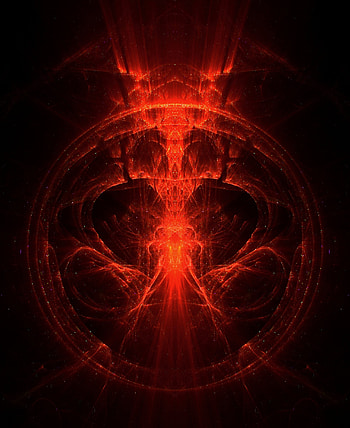 Abstract, Shine, Light, Fractal, Glow HD phone wallpaper