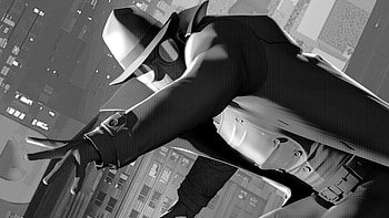 Spider Man Noir, spiderman-into-the-spider-verse, 2018-movies, movies, spiderman, animated-movies HD wallpaper