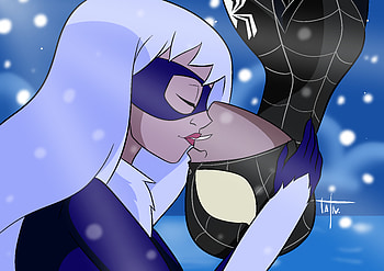 Spectacular Spiderman y Black Cat, Black Cat (Marvel Comics), Comic, spider man HD wallpaper