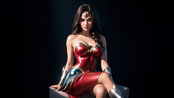 Wonder Woman Iconic Look, wonder-woman, ai, superheroes, artwork, digital-art, artstation HD wallpaper