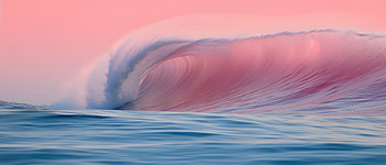 Soothing Waves, waves, ai, artist, artwork, digital-art HD wallpaper