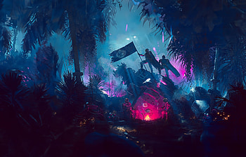 Helldivers 2 vaporwave HD wallpaper