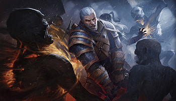 Witcher 3 Wild Hunt , geralt-of-rivia, the-witcher-3, games, ps4-games, xbox-games, pc-games, artist, artwork, digital-art, artstation HD wallpaper