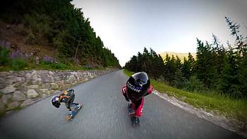 Axamer Lizum, Longboard HD wallpaper