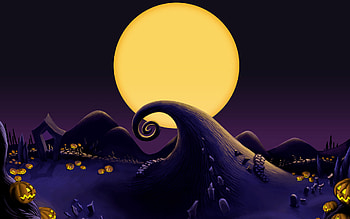 Halloween Town, The Nightmare Before Christmas HD wallpaper