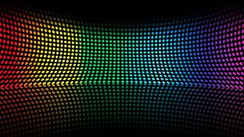 colorful, shape, point, surface, bending HD wallpaper