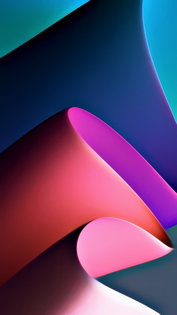 khfdr, digital, waves, electric blue, magenta, pink, green, shadow, texture, pattern, abstract, , overlayers, tint, orange, curves, blue, material, shapes, design, layers, purple, graphic HD phone wallpaper