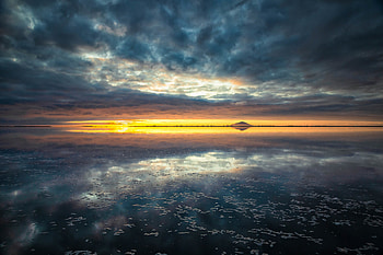 Nature, Sunset, Sea, Clouds, Horizon HD wallpaper