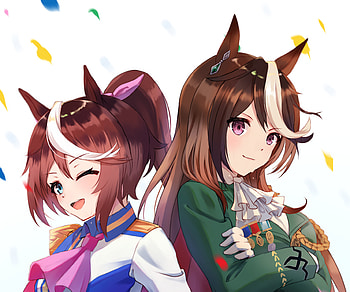 Uma Musume: Pretty Derby, Anime, Symboli Rudolf, Tokai Teio HD wallpaper