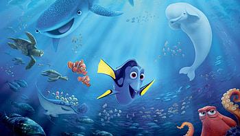 Finding Dory (2022) movie HD wallpaper