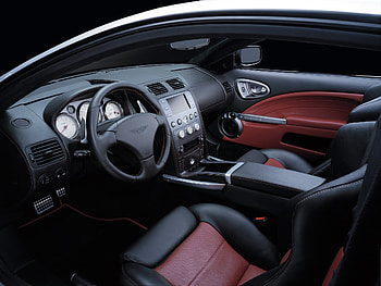 Interior, Aston Martin, Cars, Steering Wheel, Rudder, Salon, Speedometer, 2004, V12, Vanquish HD wallpaper