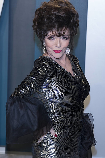 Joan Collins Movies, Tragic experience, Assault revelation, First husband HD phone wallpaper