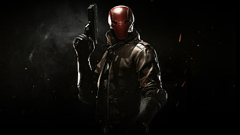 Red hood, batman, video game, Injustice 2 HD wallpaper