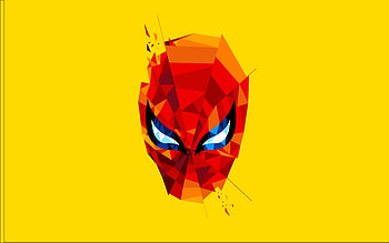 Spidey, spider-man, mask, artwork HD wallpaper
