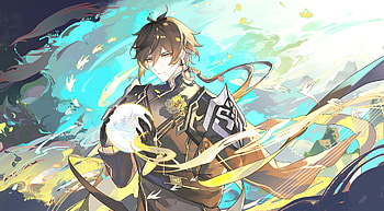 Zhongli – Genshin Impact's Geo Archon in Stunning Detail, Zhongli (Genshin Impact), video game, Genshin Impact HD wallpaper